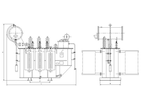 三相油浸式变压器10 三相油浸式变压器10